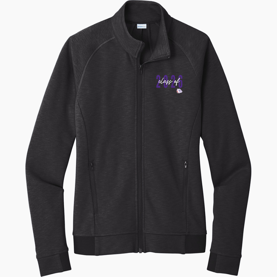 BEMENT MIDDLE SCHOOL BULLDOGS <span class="pdp-name-mascot">BEMENT BULLDOGS</span> Sport-Tek Women's PosiCharge Strive Full-Zip Jacket