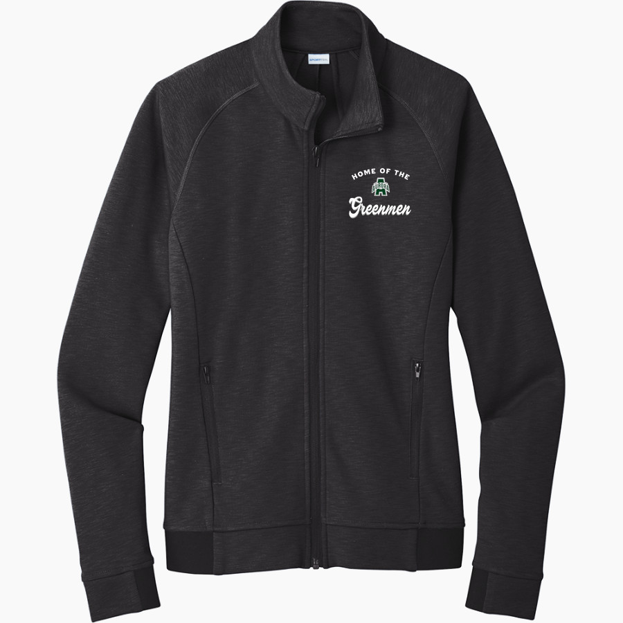 AURORA HIGH SCHOOL GREENMEN <span class="pdp-name-mascot">AURORA GREENMEN</span> Sport-Tek Women's PosiCharge Strive Full-Zip Jacket
