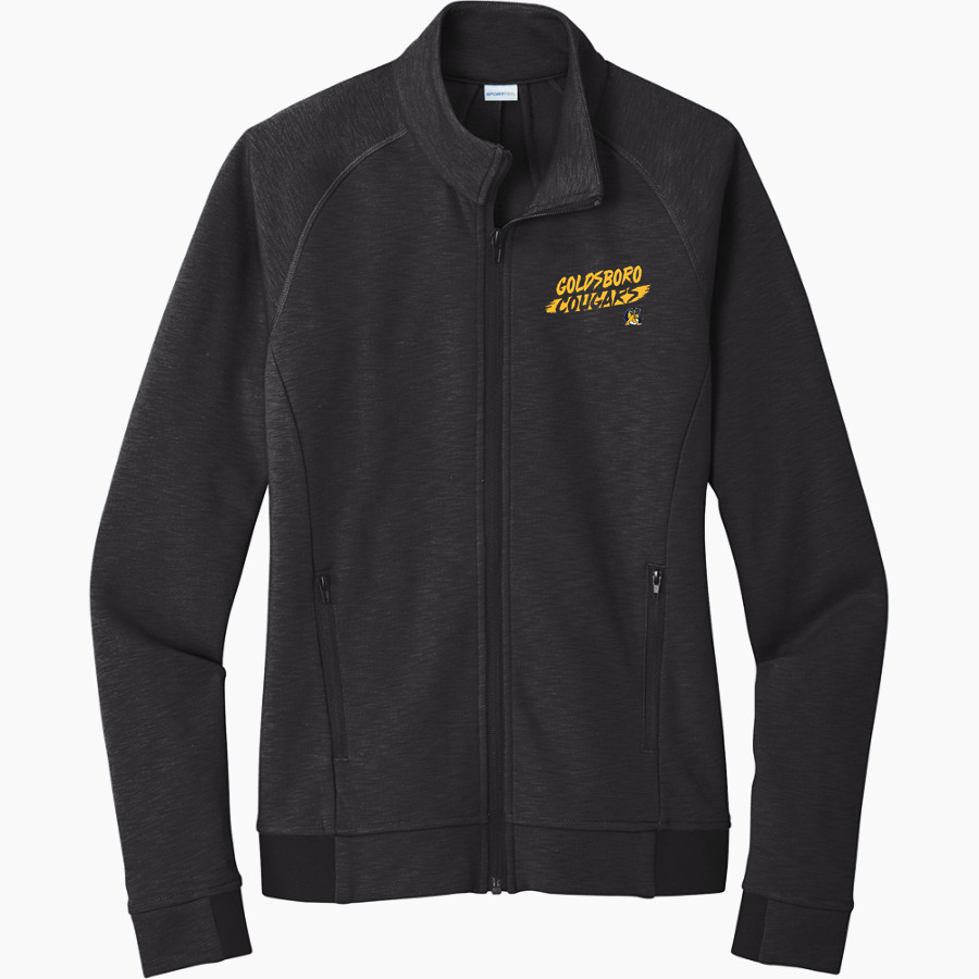 Goldsboro Cougars <span class="pdp-name-mascot">Goldsboro Cougars</span> Sport-Tek Women's PosiCharge Strive Full-Zip Jacket