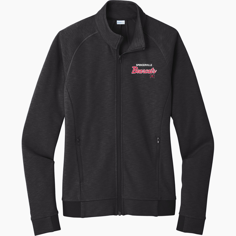 SPENCERVILLE HIGH SCHOOL BEARCATS <span class="pdp-name-mascot">SPENCERVILLE BEARCATS</span> Sport-Tek Women's PosiCharge Strive Full-Zip Jacket
