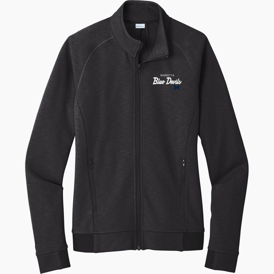 Marietta Blue Devils <span class="pdp-name-mascot">Marietta Blue Devils</span> Sport-Tek Women's PosiCharge Strive Full-Zip Jacket