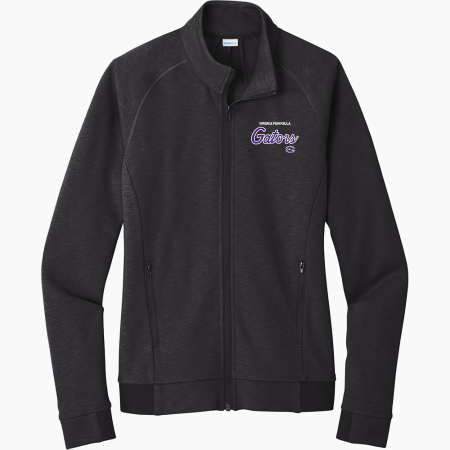 Virginia Peninsula Gators <span class="pdp-name-mascot">Virginia Peninsula Community College Gators</span> Sport-Tek Women's PosiCharge Strive Full-Zip Jacket