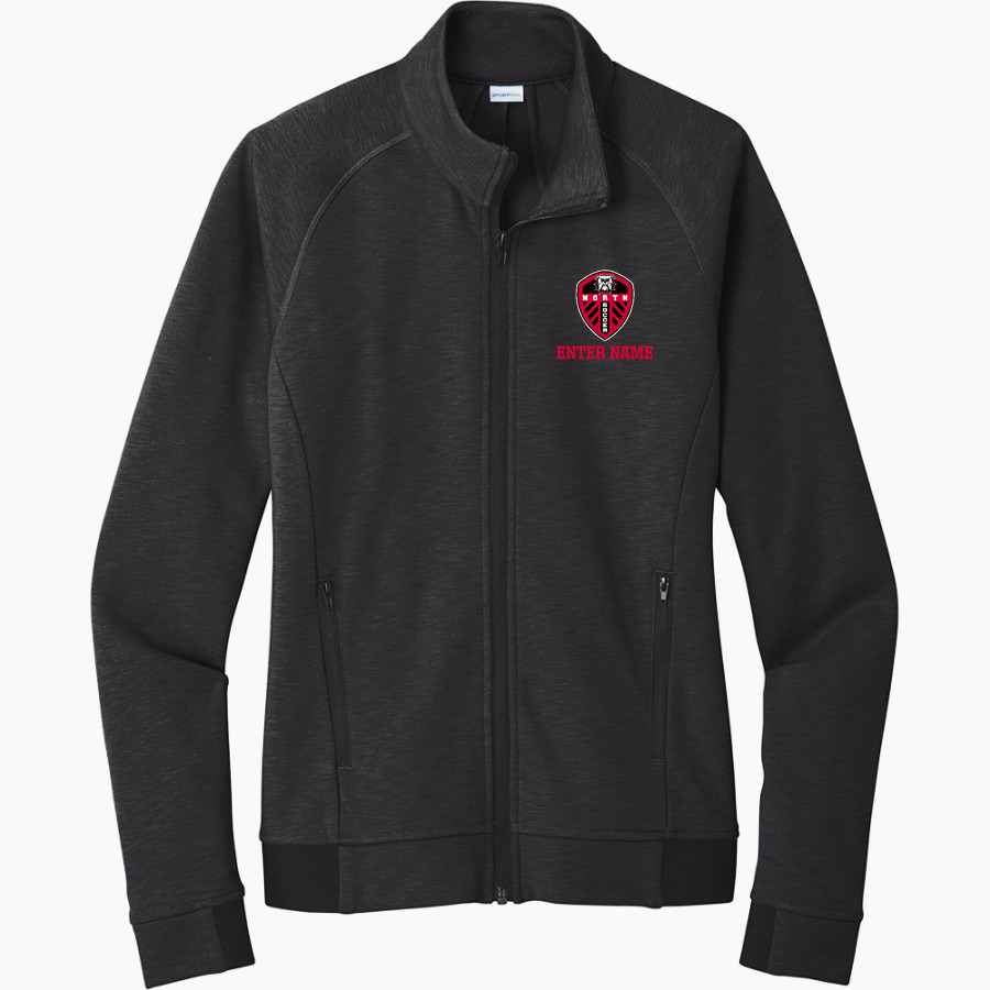 NORTH GWINNETT HIGH SCHOOL BULLDOGS <span class="pdp-name-mascot">NORTH GWINNETT BULLDOGS</span> Sport-Tek Women's PosiCharge Strive Full-Zip Jacket