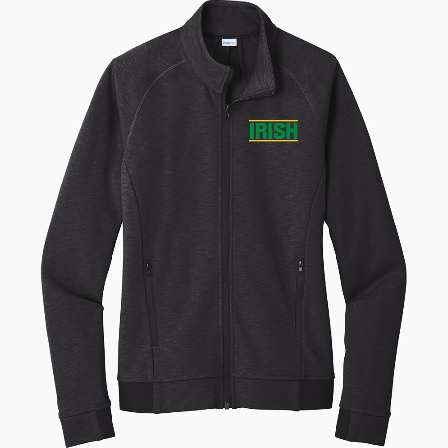 St. Patrick of Heatherdowns Irish <span class="pdp-name-mascot">St. Patrick of Heatherdowns Irish</span> Sport-Tek Women's PosiCharge Strive Full-Zip Jacket