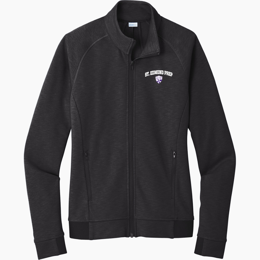 St. Edmund Prep Eagles <span class="pdp-name-mascot">St. Edmund Eagles</span> Sport-Tek Women's PosiCharge Strive Full-Zip Jacket
