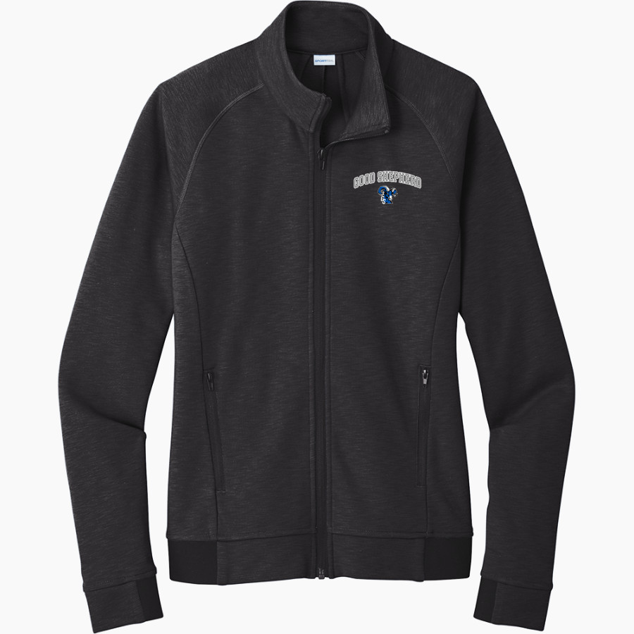 Good Shepherd Rams <span class="pdp-name-mascot">Good Shepherd School Rams</span> Sport-Tek Women's PosiCharge Strive Full-Zip Jacket