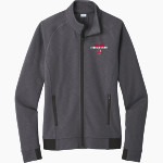 Jamesville DeWitt Red Rams Sport-Tek Women's PosiCharge Strive Full-Zip Jacket Front Thumbnail