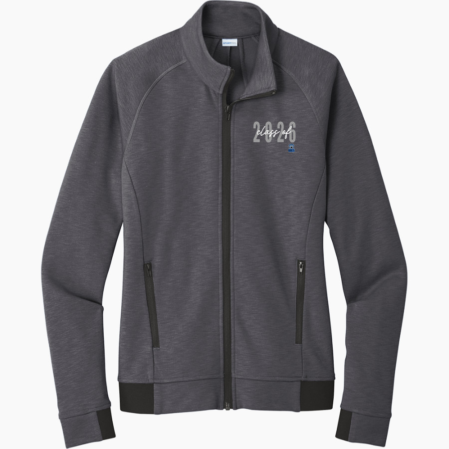 Bridge Boston Jaguars <span class="pdp-name-mascot">Bridge Boston Charter School Jaguars</span> Sport-Tek Women's PosiCharge Strive Full-Zip Jacket