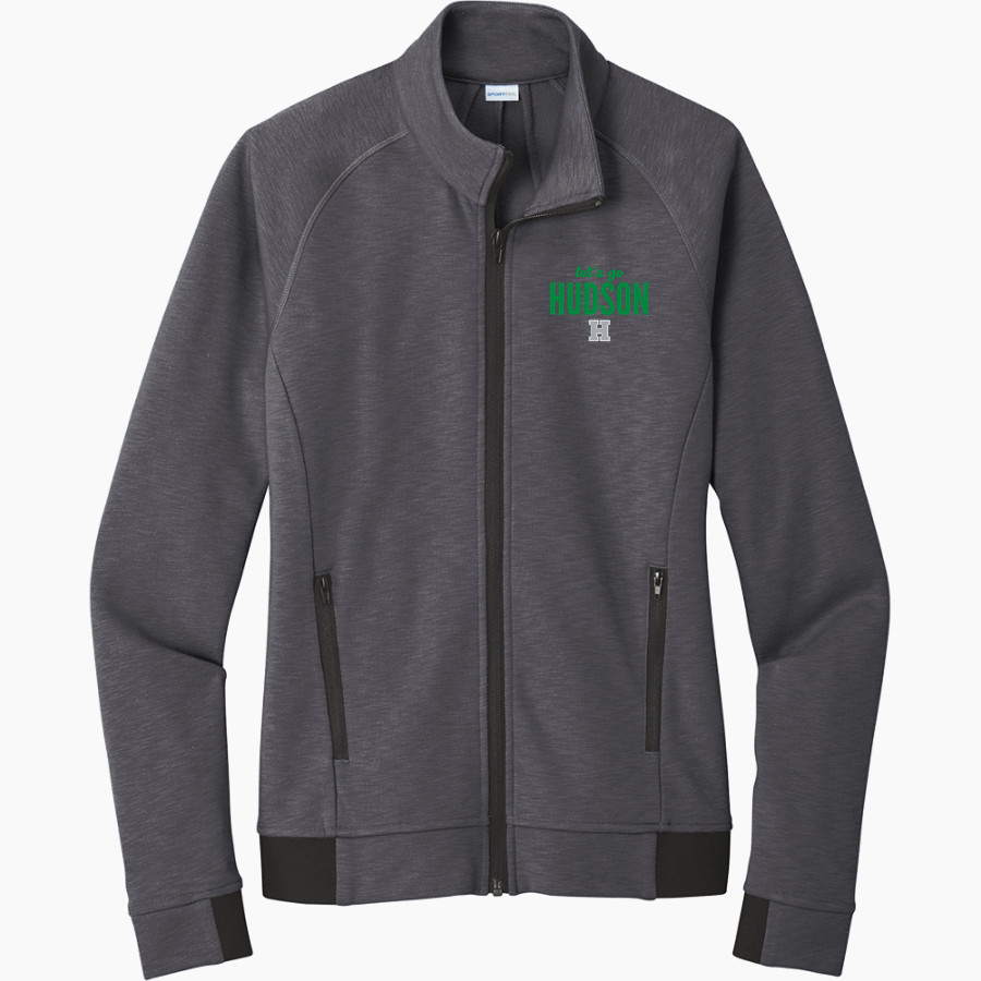 Hudson Hornets <span class="pdp-name-mascot">Hudson Hornets</span> Sport-Tek Women's PosiCharge Strive Full-Zip Jacket