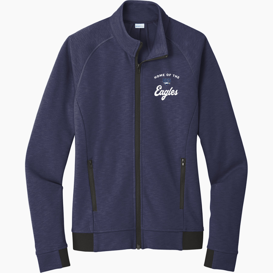 DUBOIS CHRISTIAN SCHOOLS EAGLES <span class="pdp-name-mascot">DUBOIS EAGLES</span> Sport-Tek Women's PosiCharge Strive Full-Zip Jacket
