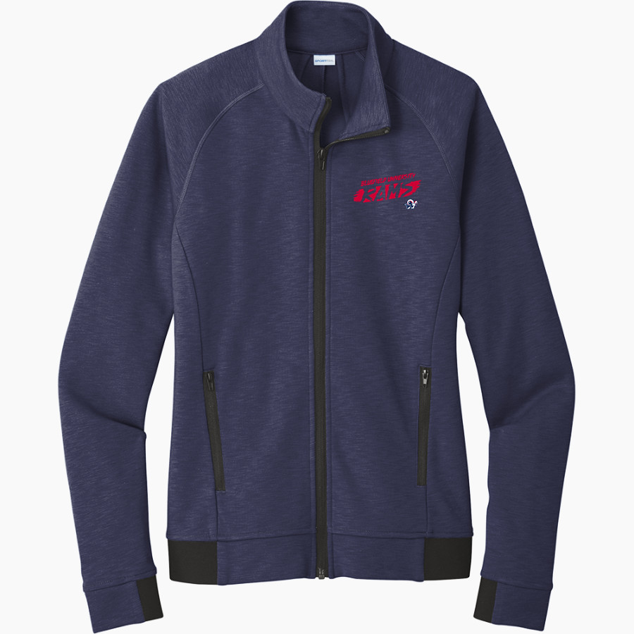 Bluefield University Sideline Store <span class="pdp-name-mascot">Bluefield University</span> Sport-Tek Women's PosiCharge Strive Full-Zip Jacket