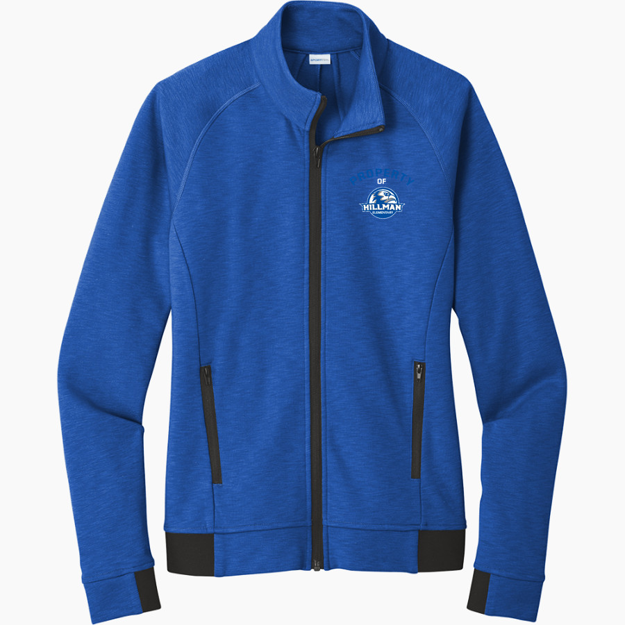 Hillman Hawks <span class="pdp-name-mascot">Hillman Elementary Hawks</span> Sport-Tek Women's PosiCharge Strive Full-Zip Jacket