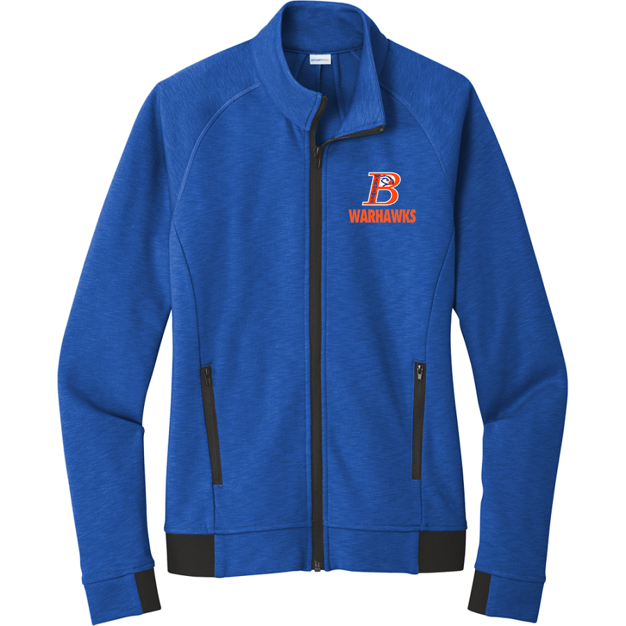 Bloomfield Warhawks <span class="pdp-name-mascot">Bloomfield Warhawks</span> Sport-Tek Women's PosiCharge Strive Full-Zip Jacket