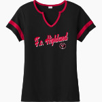 F.C. HIGHLAND F.C. HIGHLAND Sport-Tek Women's Halftime Notch-Neck Short-Sleeve T-Shirt Front Thumbnail