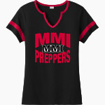 MMI PREPARATORY SCHOOL PREPPERS <span class="pdp-name-mascot">MMI PREPARATORY PREPPERS</span> Sport-Tek Women's Halftime Notch-Neck Short-Sleeve T-Shirt Front Thumbnail