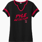 Pyle Panthers <span class="pdp-name-mascot">Pyle Middle School Panthers</span> Sport-Tek Women's Halftime Notch-Neck Short-Sleeve T-Shirt Front Thumbnail