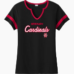 Seminary Cardinals <span class="pdp-name-mascot">Seminary Cardinals</span> Sport-Tek Women's Halftime Notch-Neck Short-Sleeve T-Shirt Front Thumbnail