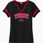 TERRY HIGH SCHOOL RANGERS <span class="pdp-name-mascot">TERRY RANGERS</span> Sport-Tek Women's Halftime Notch-Neck Short-Sleeve T-Shirt Front Thumbnail