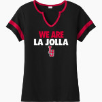 La Jolla Vikings Sport-Tek Women's Halftime Notch-Neck Short-Sleeve T-Shirt Front Thumbnail
