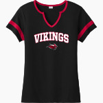 Valley Christian Vikings <span class="pdp-name-mascot">Valley Christian Vikings</span> Sport-Tek Women's Halftime Notch-Neck Short-Sleeve T-Shirt Front Thumbnail