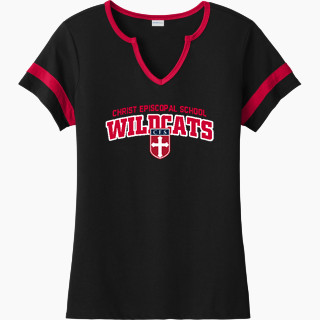 Sport-Tek Women's Halftime Notch-Neck Short-Sleeve T-Shirt