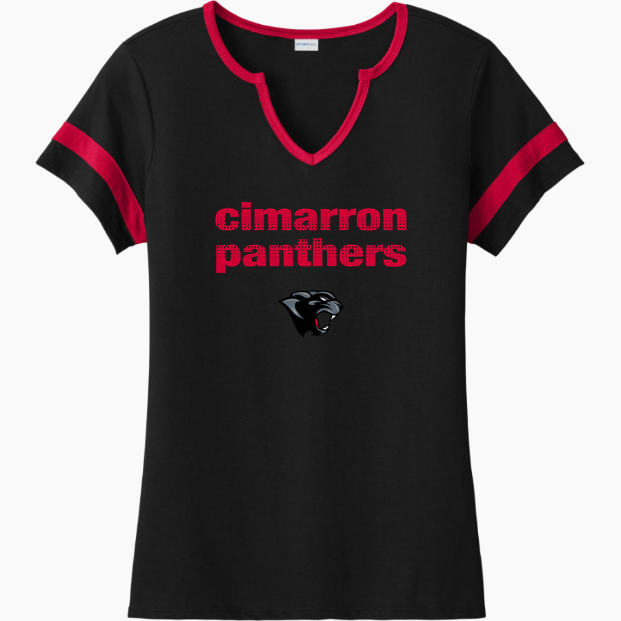Cimarron Panthers <span class="pdp-name-mascot">Cimarron Panthers</span> Sport-Tek Women's Halftime Notch-Neck Short-Sleeve T-Shirt