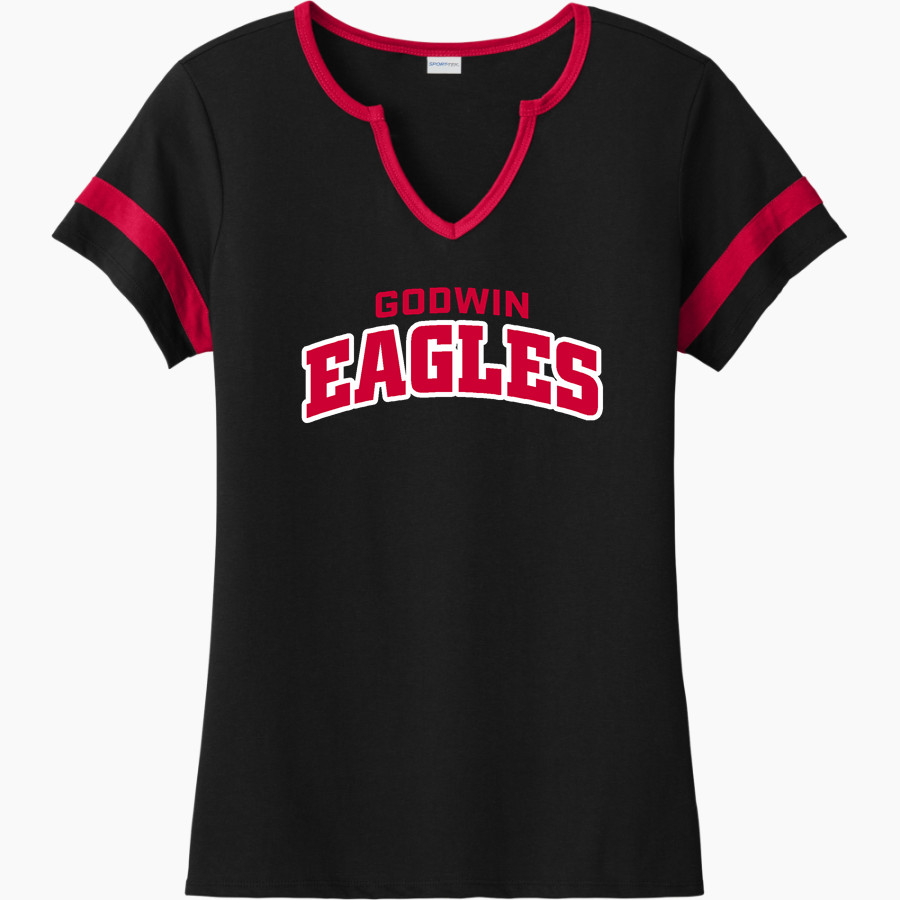 Godwin Eagles <span class="pdp-name-mascot">Godwin Eagles</span> Sport-Tek Women's Halftime Notch-Neck Short-Sleeve T-Shirt