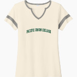Pacific Union College Pioneers <span class="pdp-name-mascot">Pacific Union College Pioneers</span> Sport-Tek Women's Halftime Notch-Neck Short-Sleeve T-Shirt Front Thumbnail
