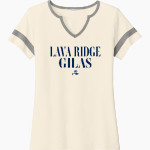 Lava Ridge Gilas <span class="pdp-name-mascot">Lava Ridge Intermediate Gilas</span> Sport-Tek Women's Halftime Notch-Neck Short-Sleeve T-Shirt Front Thumbnail