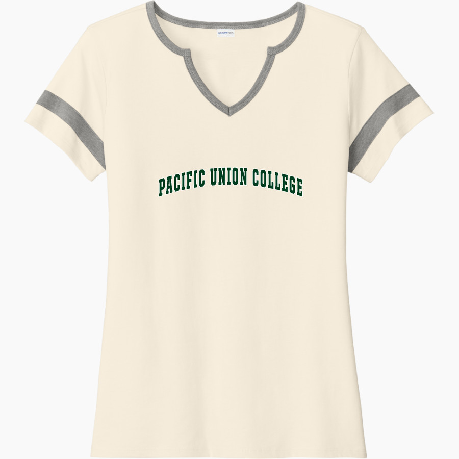 Pacific Union College Pioneers <span class="pdp-name-mascot">Pacific Union College Pioneers</span> Sport-Tek Women's Halftime Notch-Neck Short-Sleeve T-Shirt