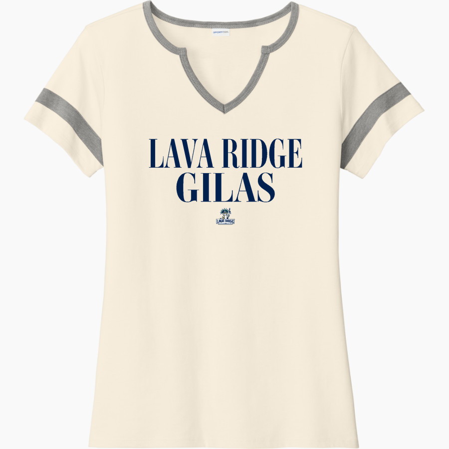 Lava Ridge Gilas <span class="pdp-name-mascot">Lava Ridge Intermediate Gilas</span> Sport-Tek Women's Halftime Notch-Neck Short-Sleeve T-Shirt