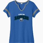 Drew Rangers <span class="pdp-name-mascot">Drew University Rangers</span> Sport-Tek Women's Halftime Notch-Neck Short-Sleeve T-Shirt Front Thumbnail