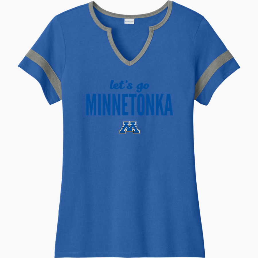 Minnetonka Skippers Sport-Tek Women's Halftime Notch-Neck Short-Sleeve T-Shirt
