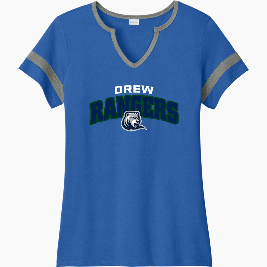 Drew Rangers <span class="pdp-name-mascot">Drew University Rangers</span> Sport-Tek Women's Halftime Notch-Neck Short-Sleeve T-Shirt