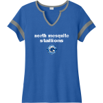 NORTH MESQUITE HIGH SCHOOL STALLIONS <span class="pdp-name-mascot">NORTH MESQUITE STALLIONS</span> Sport-Tek Women's Halftime Notch-Neck Short-Sleeve T-Shirt Front Thumbnail