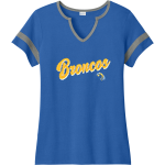 Alexander Batcho Broncos <span class="pdp-name-mascot">Alexander Batcho School Broncos</span> Sport-Tek Women's Halftime Notch-Neck Short-Sleeve T-Shirt Front Thumbnail