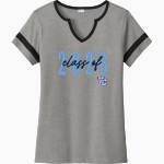 Valley City Public Schools Hi-Liners <span class="pdp-name-mascot">Valley City Public Schools</span> Sport-Tek Women's Halftime Notch-Neck Short-Sleeve T-Shirt Front Thumbnail