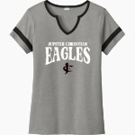 Jupiter Christian Eagles <span class="pdp-name-mascot">Jupiter Eagles</span> Sport-Tek Women's Halftime Notch-Neck Short-Sleeve T-Shirt Front Thumbnail