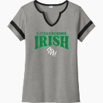 St. Patrick of Heatherdowns Irish <span class="pdp-name-mascot">St. Patrick of Heatherdowns Irish</span> Sport-Tek Women's Halftime Notch-Neck Short-Sleeve T-Shirt Front Thumbnail