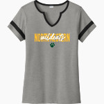 Northwestern Wildcats <span class="pdp-name-mascot">Northwestern High School Wildcats</span> Sport-Tek Women's Halftime Notch-Neck Short-Sleeve T-Shirt Front Thumbnail