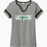 LAKE SHORE EAGLES THE ONLINE STORE <span class="pdp-name-mascot">LAKE SHORE EAGLES</span> Sport-Tek Women's Halftime Notch-Neck Short-Sleeve T-Shirt Front Thumbnail