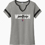 West Tech Panthers <span class="pdp-name-mascot">West Tech Panthers</span> Sport-Tek Women's Halftime Notch-Neck Short-Sleeve T-Shirt Front Thumbnail