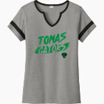 Tomas Gators <span class="pdp-name-mascot">Tomas Gators</span> Sport-Tek Women's Halftime Notch-Neck Short-Sleeve T-Shirt Front Thumbnail