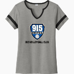 915 Volleyball Club 915 Volleyball Club <span class="pdp-name-mascot">915 Volleyball Club</span> Sport-Tek Women's Halftime Notch-Neck Short-Sleeve T-Shirt Front Thumbnail