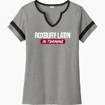 Roxbury Latin <span class="pdp-name-mascot">Roxbury Latin Foxes</span> Sport-Tek Women's Halftime Notch-Neck Short-Sleeve T-Shirt Front Thumbnail