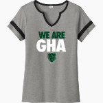 Great Hearts Archers <span class="pdp-name-mascot">GREAT HEARTS ARLINGTON ARCHERS</span> Sport-Tek Women's Halftime Notch-Neck Short-Sleeve T-Shirt Front Thumbnail
