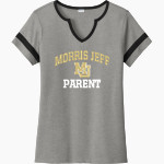 Morris Jeff Pelicans <span class="pdp-name-mascot">Morris Jeff Pelicans</span> Sport-Tek Women's Halftime Notch-Neck Short-Sleeve T-Shirt Front Thumbnail