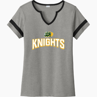 Sport-Tek Women's Halftime Notch-Neck Short-Sleeve T-Shirt