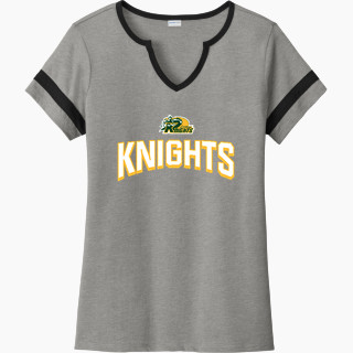 Sport-Tek Women's Halftime Notch-Neck Short-Sleeve T-Shirt