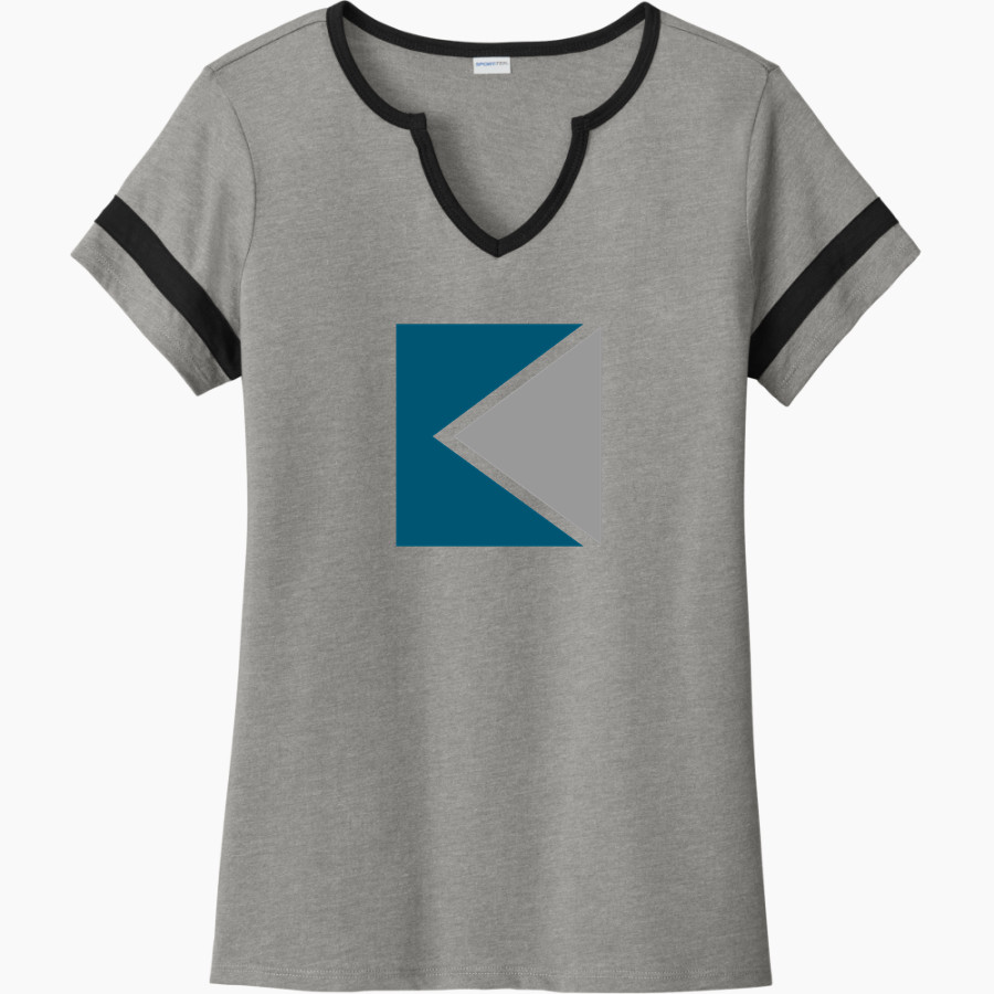 KENNY PIPE & SUPPLY Sport-Tek Women's Halftime Notch-Neck Short-Sleeve T-Shirt